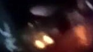 amateur girl gives deepthroat blowjob to her partner