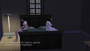 Stepmom dominates son intensely in 3d hentai tonight