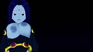 raven with horny big thighs gives joi and facial in dark forest