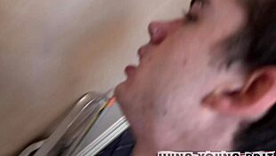 mega cummer loads up two uk 19yr fit boy-next-door total cum whores