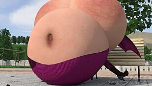 Lilith's big revenge takes an unexpected turn with belly and ass focus.