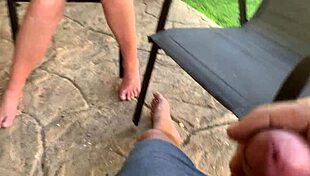 Outdoors Mutual Masturbation With My Neighbours Wife