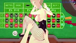 'Want intense sex, Himiko?' Izuku asks in hentai