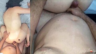 pov huge bubble butt gf takes anal backshots