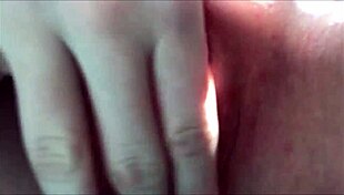 Hot Babe Masturbating For Her Date - Closeup