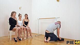 beauty and the sexbeast watching flexible ballerina pussy creampie