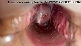 Orgasm Inside The Vagina Close-Up