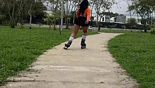 Reencuentro con Thalía Termina en Follada Hardcore Pública con Semen