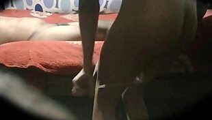 Wow, spying on this sexy Argentine model getting pounded is wild!