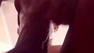 Hot Brunette Desires Interracial Gay Sex