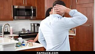 Stepsister Invites Stepbrother To Play With Her Big Tits