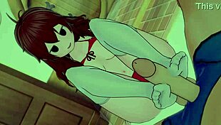 Girlfriend Moves Rhythmically In Bikini, Shaved Pussy Exposed For Cumshot