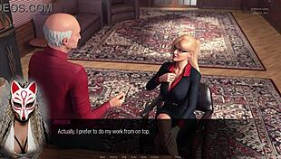 jessica oneil’s hard news ep 4 unfolds with steamy office drama in 3d