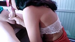 hot roommate sucking dick till cum in mouth after class