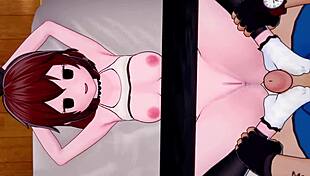 Girlfriend Wants More Exercise In Bed With Cum!