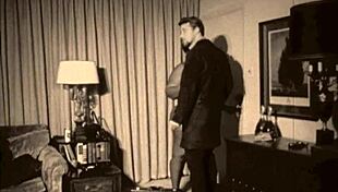 Witness this very rare vintage interracial threesome unfold with intense passion!