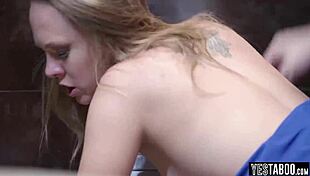 Blonde gf naughty in public bathrooms