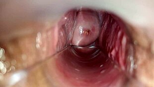 Orgasm Inside The Vagina Close-Up