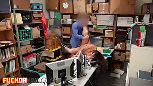 Brunette Teen Says, 'Hammer Me for Shoplifting'