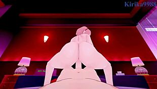 Hinata uzumaki and sakura uchiha engage in intense pov sex in boruto hentai