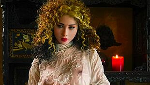 Cum Squirting Fuck With 172Cm Silicone Sex Doll