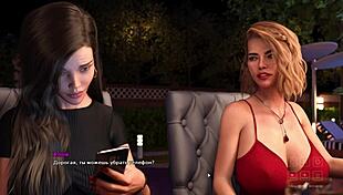 Cartoon Aunt Teases Nephew in Underwear