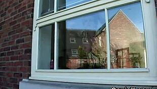 Unfaithful British milf Sonia flaunts huge wet breasts