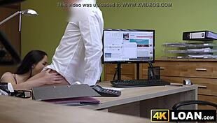 Slutty Minx Offers Her Ass for Money and Gets Fucked