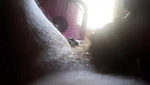 Intense blowjob on big monster cock with passion