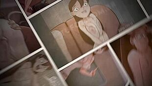 Watching forbidden hentai with a hot Brazilian girl while perverts film 😏