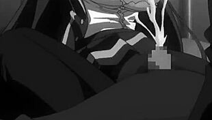 Watch this anime footjob scene unfold