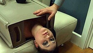 BDSM hardcore action with ropes and elegant sex in classy setting