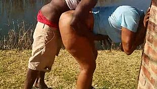 Lilpuddingbowls Shows Tits And Ass With Monster Cock Outdoors.