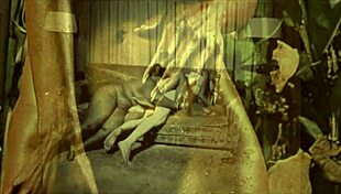 Witness this very rare vintage interracial threesome unfold with intense passion!