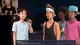 embarrassing cumshot in shower with mommy teacher in summertime saga