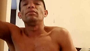 Hot Brunette Desires Interracial Gay Sex