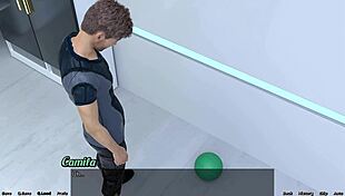 Stranded in space 114, facing femdom mistress at basketball