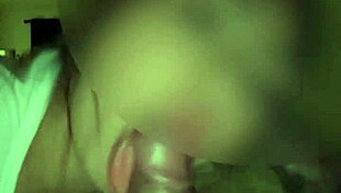 slutty wife eagerly sucks and swallows cock