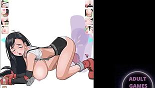 Tifa gets fucked by a bastard in this hentai scene