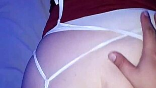 Lonely girl at midnight asks for company, gets anal creampie