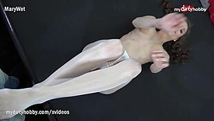 Just saw this sexy skinny slut take a big dick on My Dirty Hobby