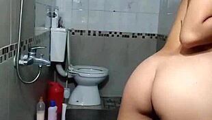 Hot latina shows lingerie in fucking movements