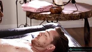 competitive masseur learns why hime marie gives best massages