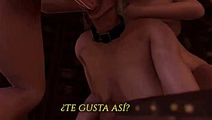 What desires does that 3d cartoon lodge corruption sacrifice unleash with huge cock and boobs?