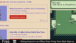 Riding twins in office chair?