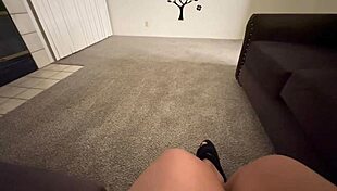 package thief gets lucky with married cheating ebony cougar milf wanting bbc!