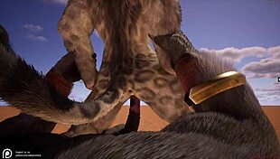 Wild life furry hentai with anal sex