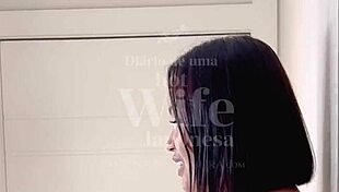 negão bangs hot wife hard while husband watches