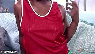 charlie rae's wet pussy gets fingered and masturbated intensely by ebony babe