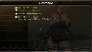 Karryn Prison Pornplay Hentai Rough Threesome With Monster